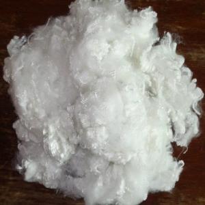 China Siliconized Recycled Polyester Staple Fiber Anti Static For Cushion Filling on sale