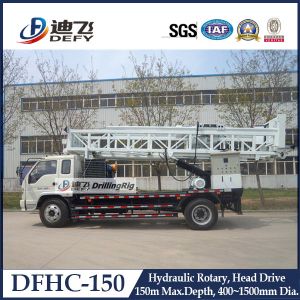 Cheap 150m Truck mounted hydraulic drilling rig water well DFHC-150 wholesale
