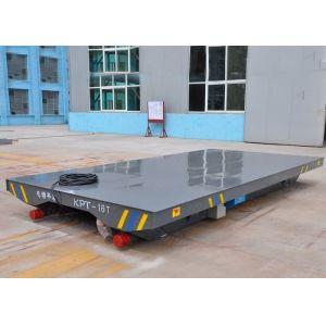 Tugged Cable Powered Electric Transfer Cart 0 - 20m / Min Running Speed 50T Load