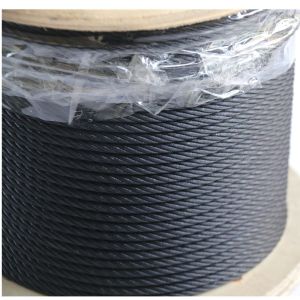 Buy cheap Black Steel Wire Rope for Theatre Rigging and Stage Performance with Non from wholesalers