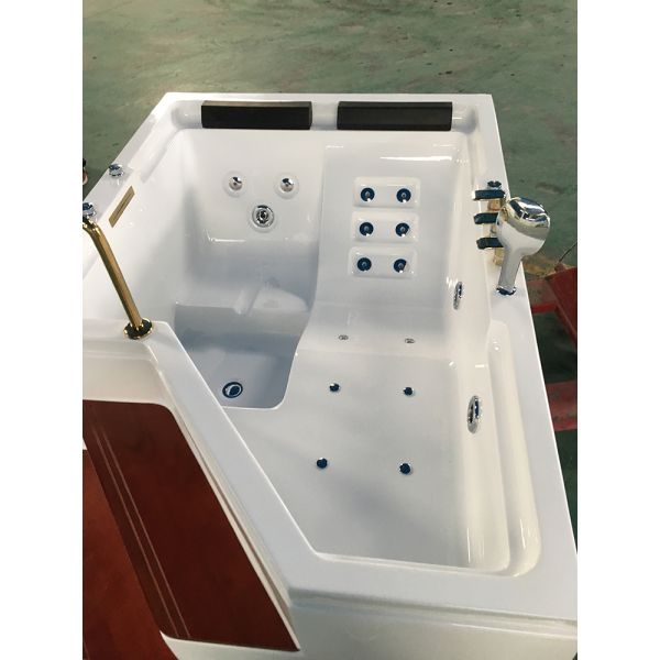 Inflatable Portable Walk-In Bathtub For Adults Seniors Shower Rectangle