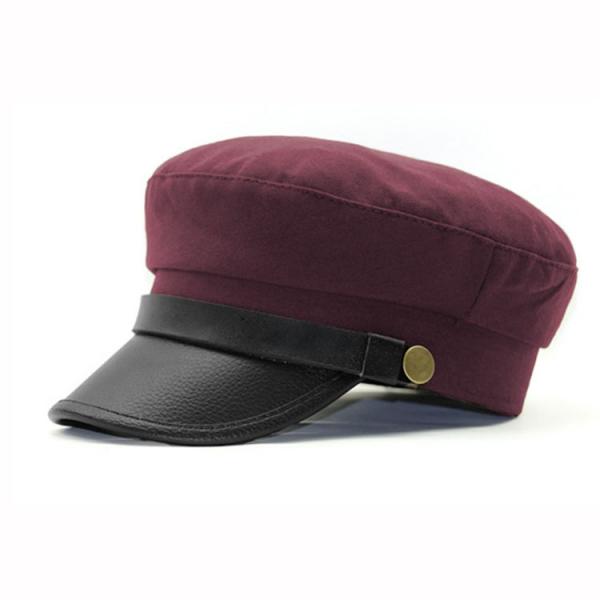 Wholesale Custom embroidery types of peaks army cap and military caps