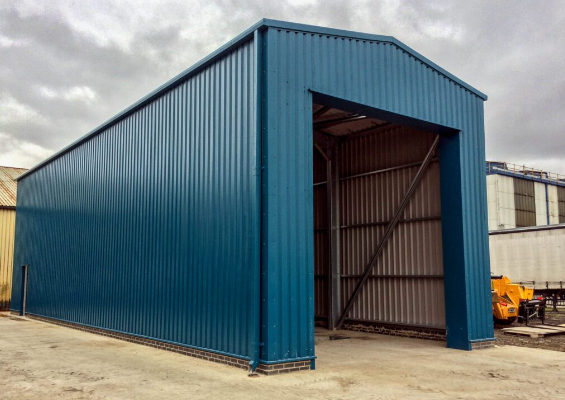 Economic Prefabricated Workshop Prefab Steel Structure Farm Storage Warehouse Metal Building