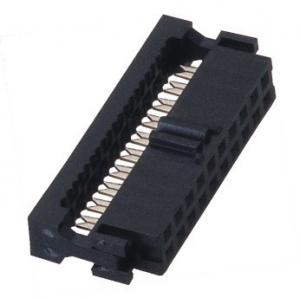 China WCON 2.0mm IDC Connector Socket WCON Female PBT black Cable Connector  on sale