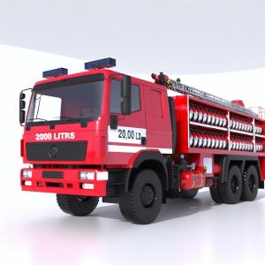 20,000 Liters Water Fire Truck