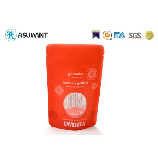 Food Grade Biscuits Resealable Plastic Packaging Bags