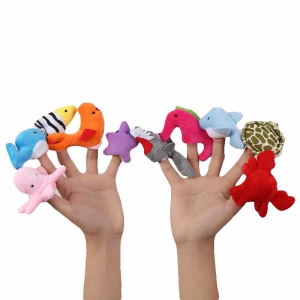 Elementary School Students 15cm Plush Finger Puppets