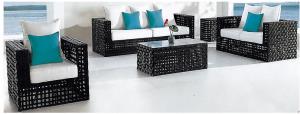 Cheap 2014 modern design PE Rattan Wicker furniture Set wholesale