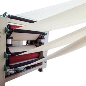 China 4 Dimension Facial Tissue Emboss Paper Embossing Machine Independent Control on sale