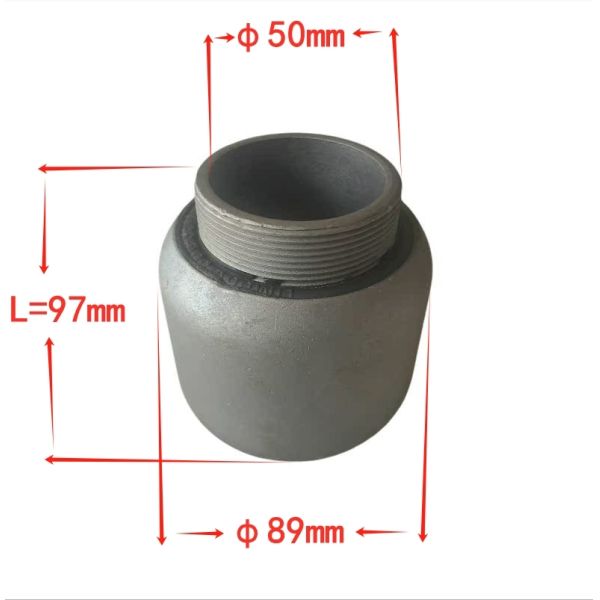 Bus Thrust Rod Hollow Type Torsion Rubber Core / Ball Joint D=89mm D=50mm L=97mm