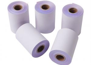 China POS Machine 80mmx80mm 6 Ply Carbonless Paper Roll on sale