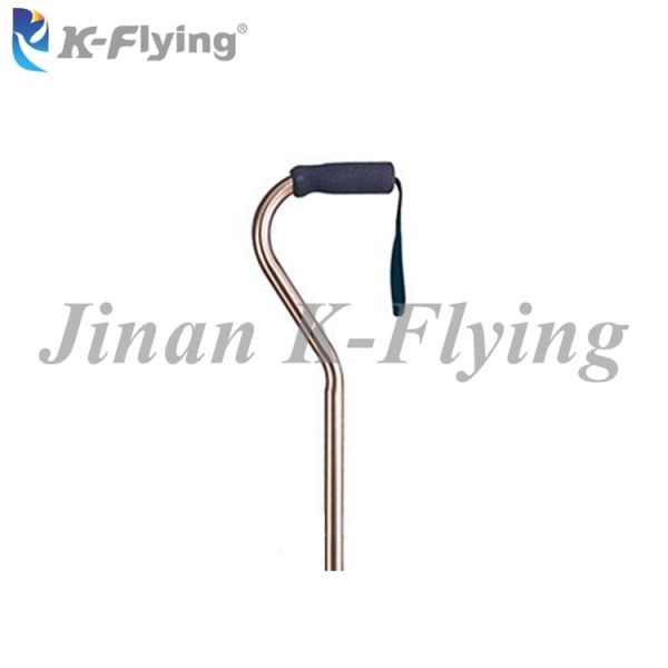 Aluminum Round Handle Walking Stick For Elders Disabled