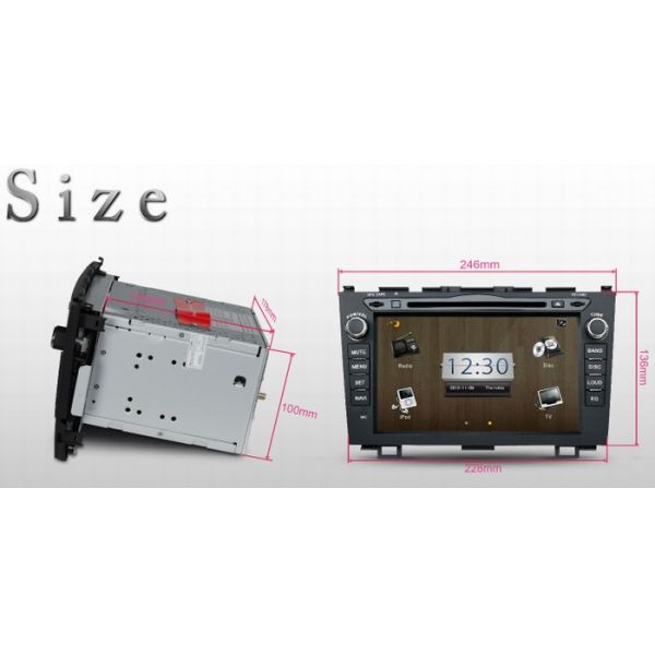 Car audio and video for Honda CRV 2006-2011 with Picture In Picture function OCB-8034