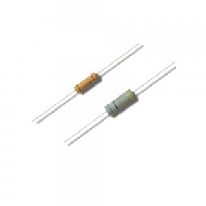Cheap High Voltage Thick Film Power Resistors , Metal Glaze Resistors 1/8W-5W wholesale