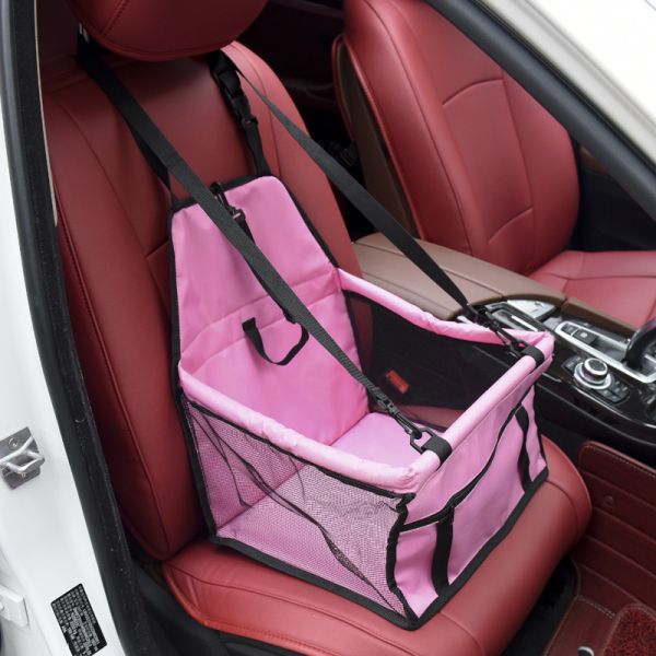 Convenient Pet Car Booster Seat Travel Bag Washable Fabric Folding Design Size 40*30*25cm