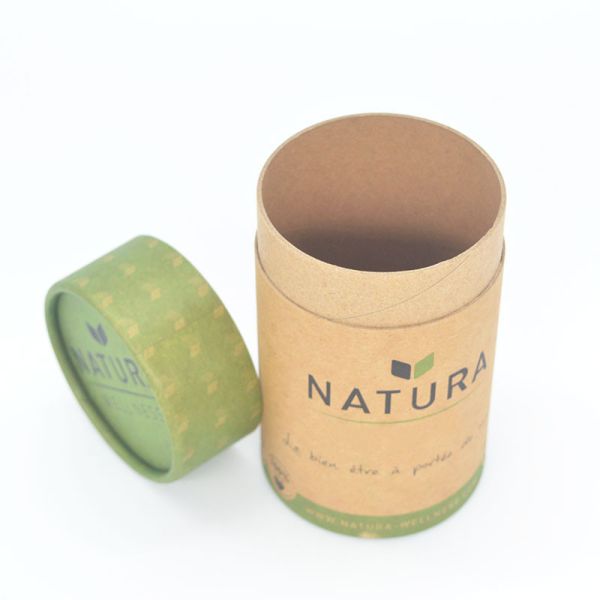 Logistics Airtight FDA Kraft Paper Tube Packaging