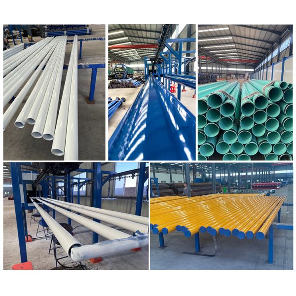 Gr 1 / Gr 2 / Gr 3 Plastic Coated Composite Steel Pipe DN15-DN300 Tube