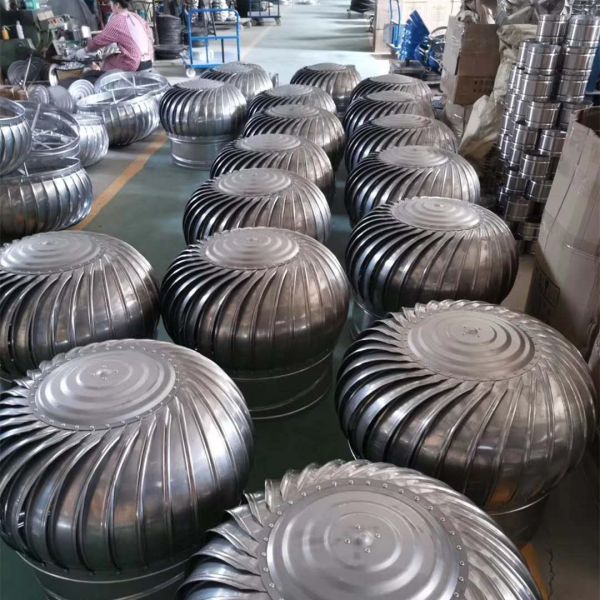Produce LC-BEST 75mm to LC-BEST 1500mm stainless steel No power roof turbine ventilation for factory, accept customzied