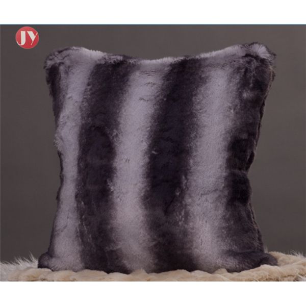 leopard Faux Fur throw Pillow Knitted Decorative Custom Logo 45*45cm Household