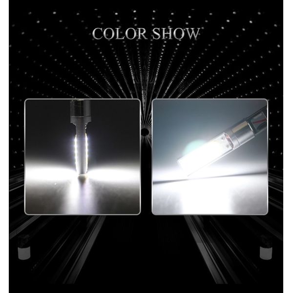 H1 H3 COB 24SMD 880 8000K 360LM LED Fog Light Bulbs