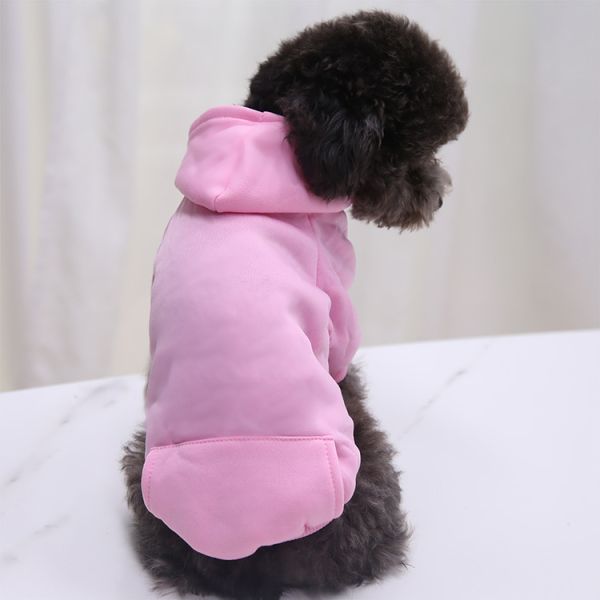 100% Cotton Small Dog Hoodie Classic Carrying Custom Dog Hoodies