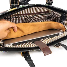 PU Leather Fashion Pocket Logo Style Messenger Shoulder Bag Famous Branded