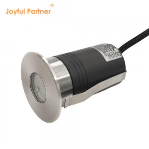 Cheap 3W IP67 Recessed Round Deck Light 316 Stainless Steel LED Underground Lamp wholesale
