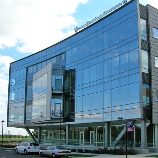 Hot Curved Glass Exterior Wall Toughened Laminated Glass Balustrade Curtain Wall 3mm 4mm 5mm 6mm Clear Tempered Glass Sample Available