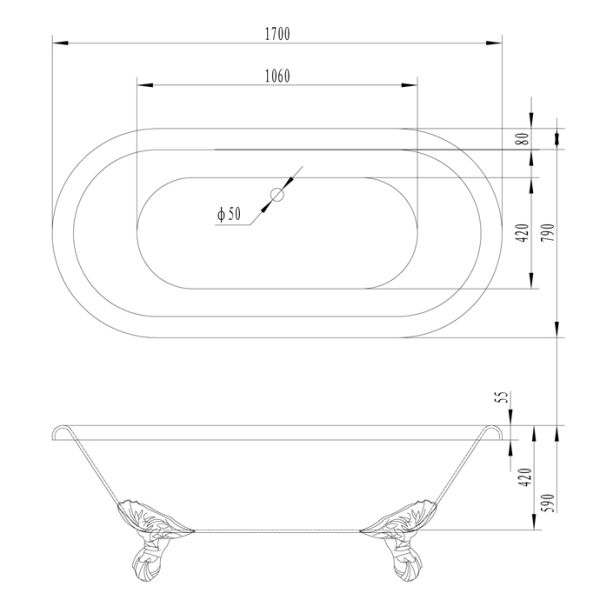 cUPC clawfoot acrylic fiberglass bathtub,fiberglass soaking tub,foot soaking tub