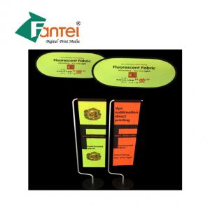 Cheap Dye Sublimation Pull Up Display Banners Fluorescent Yellow Signs wholesale