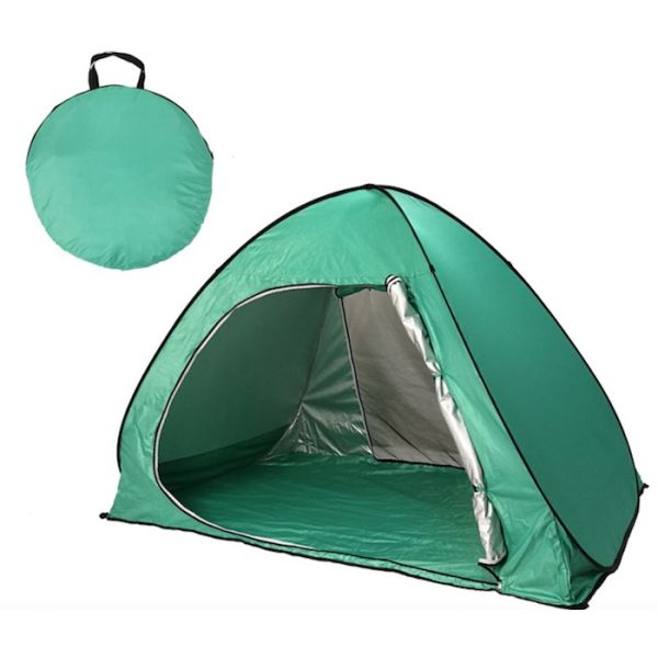 165*200*130cm 2-Person Outdoor Camping Tent Blue Waterproof UV Resistant 190T Pop Up Shelter