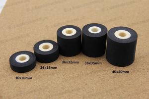 China Cartridge Stamp Hot Ink Rollers 36mm Length 40mm Diameter For Coding Machine on sale