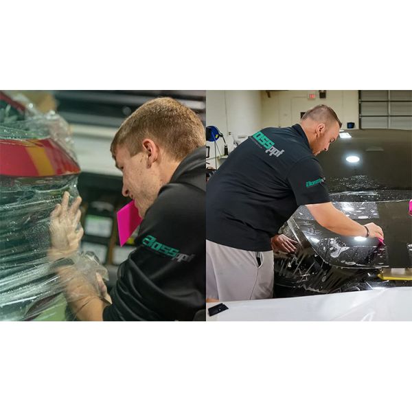 60 Inch Anti Scratch TPH UT 7.5mil Car Paint Protection Film Transparent Color Boss PPF