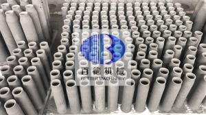 300 - 500mm Long Silicon Carbide Tube Burner Nozzle Sisic Ceramic Burner