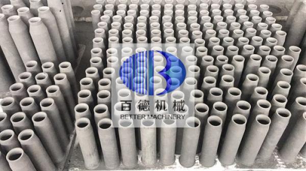 Quality 300 - 500mm Long Silicon Carbide Tube Burner Nozzle Sisic Ceramic Burner for sale