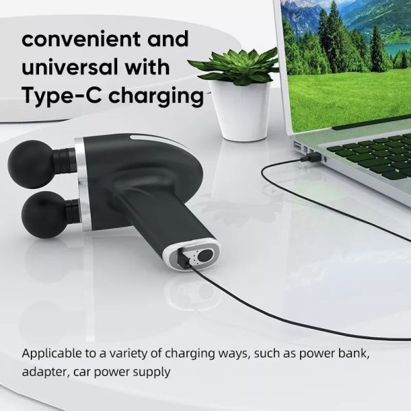 Muscle Massage Gun Deep Tissue Percussion Muscle Massager Gun for Athletes Pain Relief Therapy and Relaxation