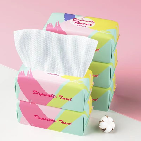 One Piece Thickened Disposable Cleaning Face Towel Cotton 200*150mm