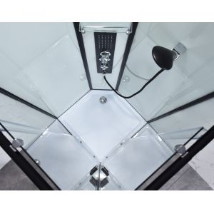 900x900x1900mm Bathroom Glass Cubicle Aluminum Frame