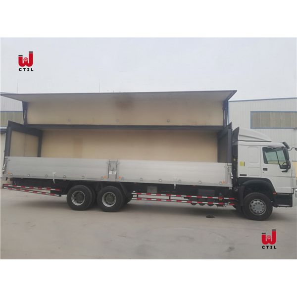 20t Wing Van Truck 371hp Heavy Duty Cargo Van 10 Wheeler
