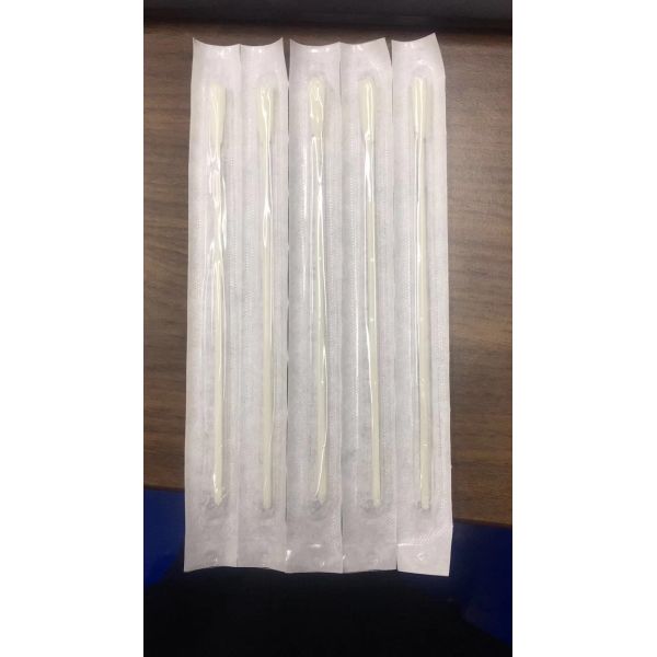 3.5cm Break Point Otolaryngology Throat Swab Stick
