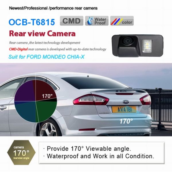 Newest /professional /performance rear camera for Ford Mondeo /Chia-X OCB-T6815