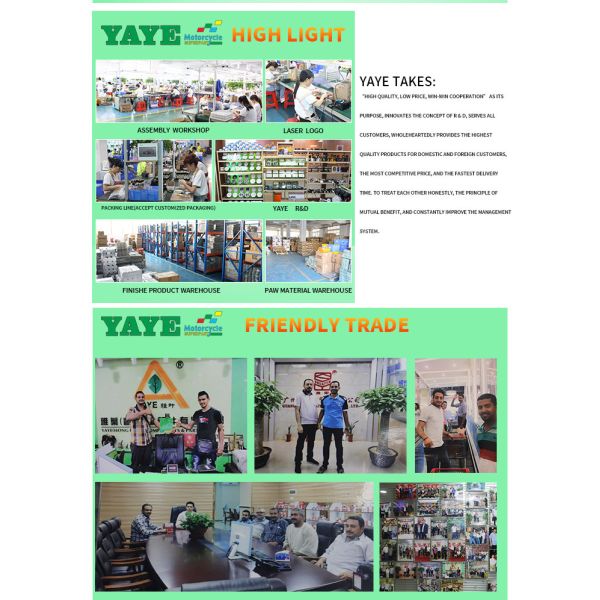 CD70 CG125 Motorcycle LED Headlight with DRL and Turn Signal