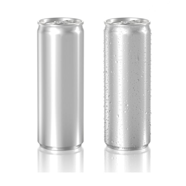 Food Grade Naked Color Aluminum Beverage Packaging Beer Cans 250ml