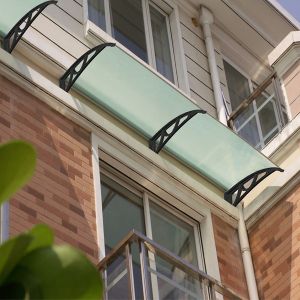 China Aluminum Profile Anti UV Outdoor Polycarbonate Awning on sale