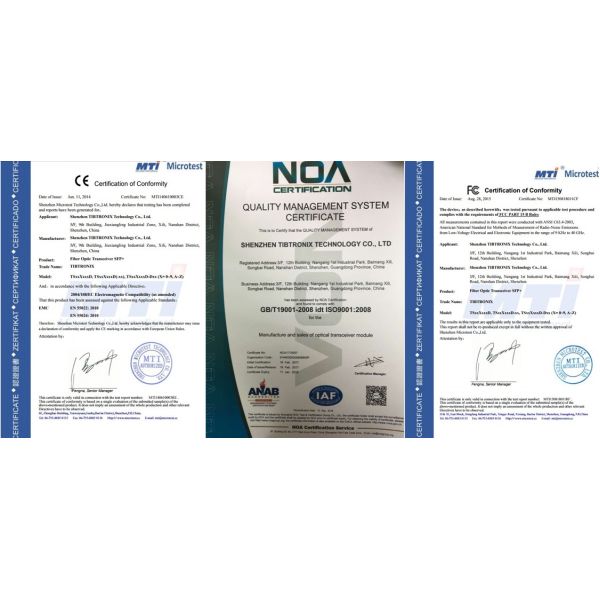 100G QSFP28 Fiber Optic Module Transceiver LR4 10km 1310nm Duplex LC Mode