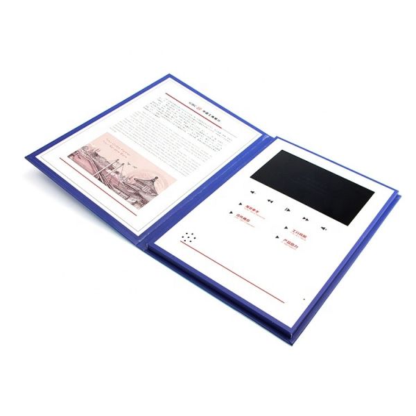 Lcd Video Book Custom Printing LCD Video Story Book 7 Inch Video Book