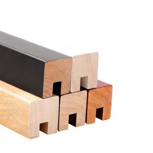 Architectural Aluminum Armrest Extrusion Profile T6 Industial ISO 9000