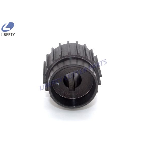 Black Color Toothed Belt Pulley 20 Teeth Auto Cutter Vector 7000 Use