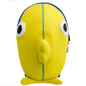 Cheap Yellow Cute Kids Travel Backpack , Kids Animal Backpack School Bags wholesale