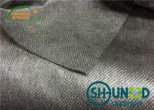 China 50% Polyester / 50% Nylon Non Woven Interlining With Silicon Process on sale